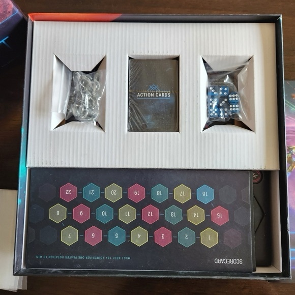 Blueshift Nebulous Games Adult Board Game - Open Box - Picture 5 of 6